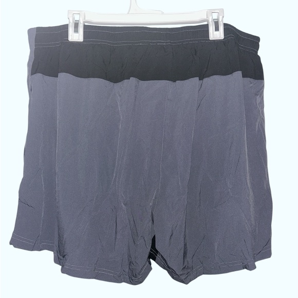 🍪 Vayager Men’s Athletic Shorts Gray / Black XXXL - FITS LIKE XXL - Picture 2 of 6